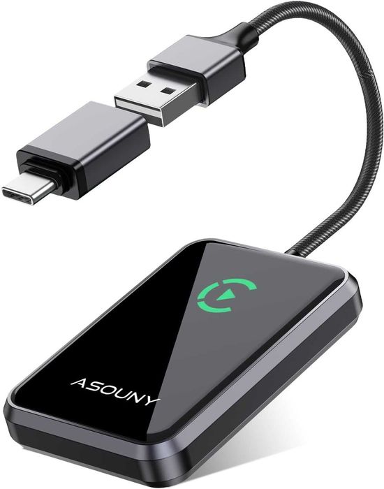 ASOUNY BY969T – безжичен адаптер за Apple CarPlay