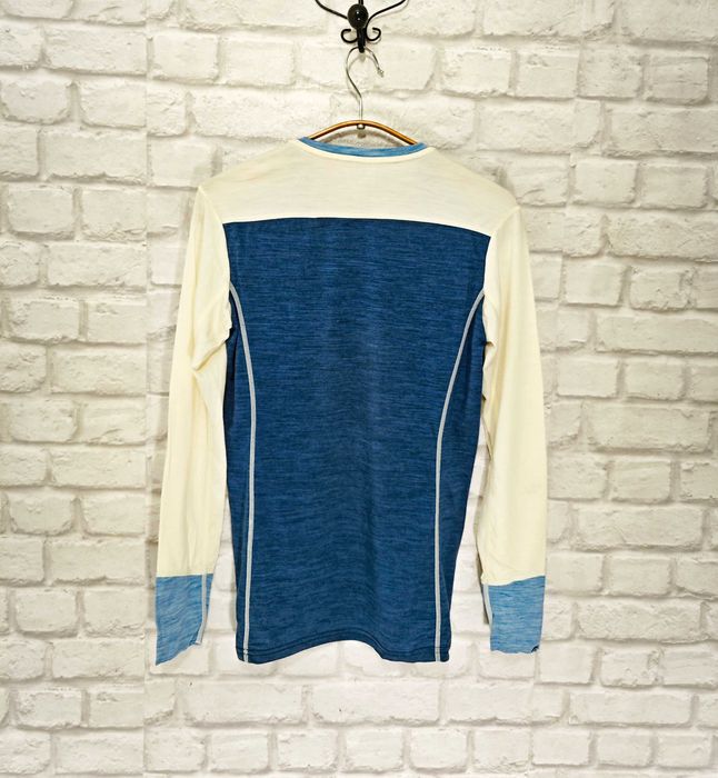 NORRONA 89% Мериносова вълна дамска термо блуза размер S