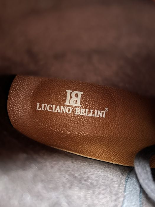 Зелёные кожаные ботинки