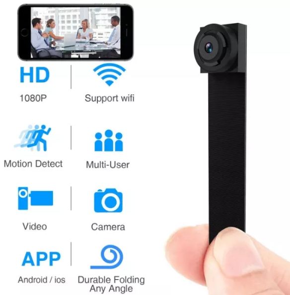 Скрита шпионска камера wi fi