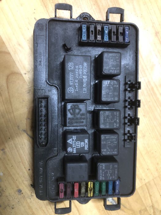 Генератор, Стартер,Блок предохранителей