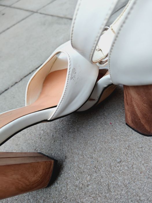 Sandale elegante cu toc gros