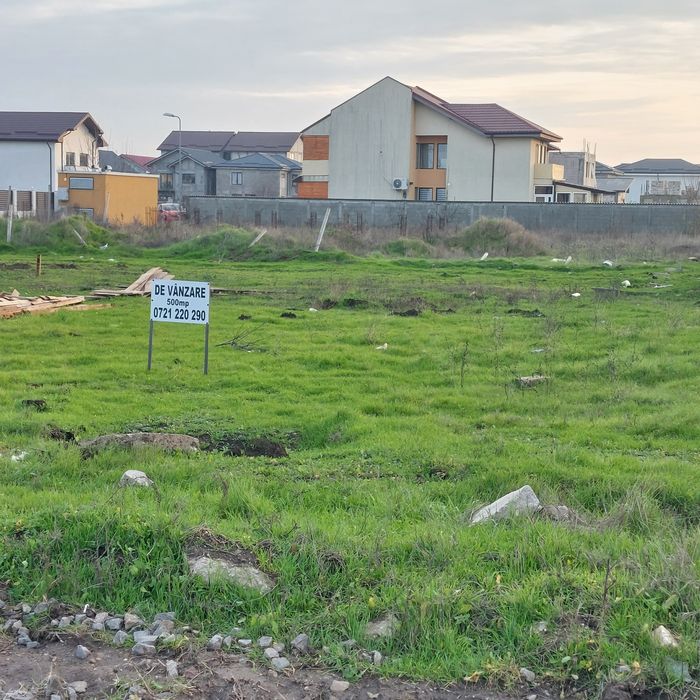 Vând teren intravilan în  Călărași sos Sloboziei Cartier Rezidential