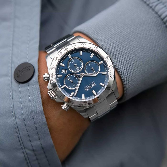 Hugo Boss Hero Часовник– син циферблат, 219.99 лв