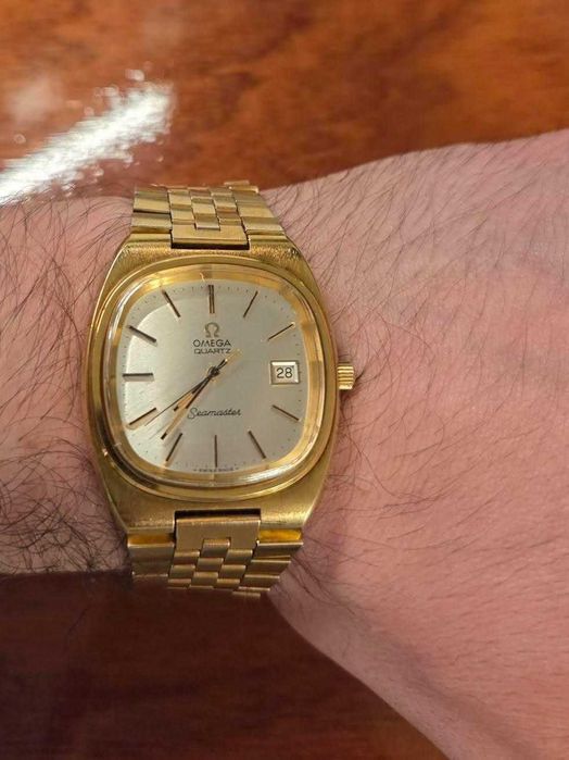 Omega Seamaster gold plated 1977