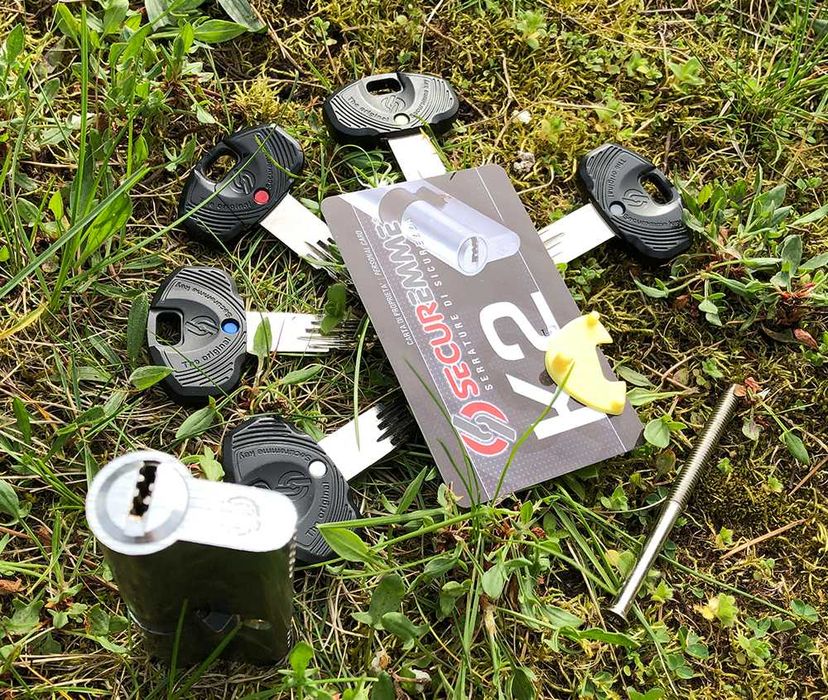 Патрон SECUREMME К2 35/45 хром-сатен