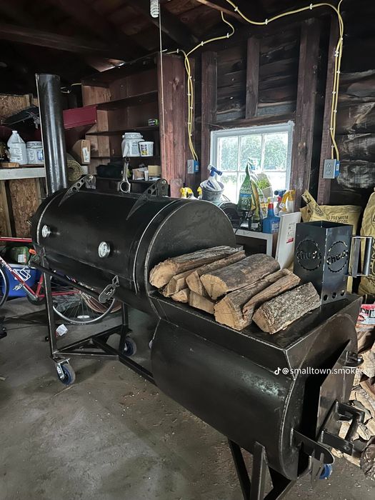 Изготовление Smoker BBQ