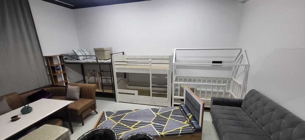 Детский кровать двухэтажный кровать двухярусный кровать диван шкаф кух