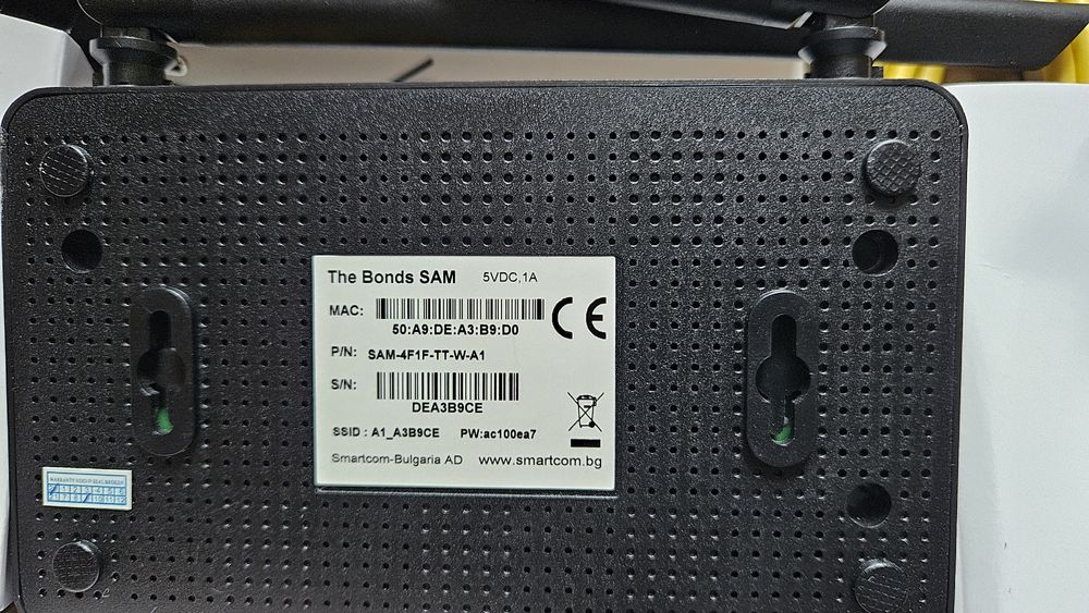 Router the bonds SAM