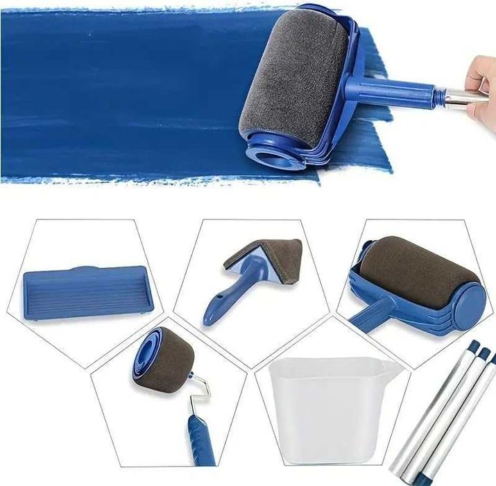 Set de zugravit 5 piese anti-picurare rezervor reincarcabil 90 cm