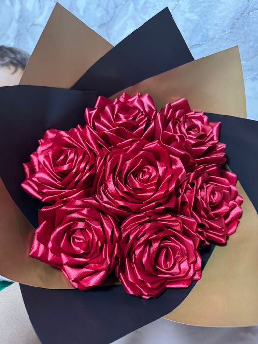 Атласные букеты Город алматв