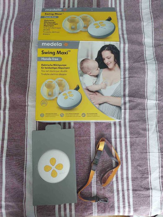 MEDELA Двойна електрическа помпа за кърма SWING MAXI HANDS FREE