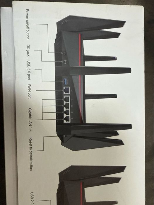 ASUS RT-AC5300 — мощный Wi-Fi роутер (Gaming / Smart Home)