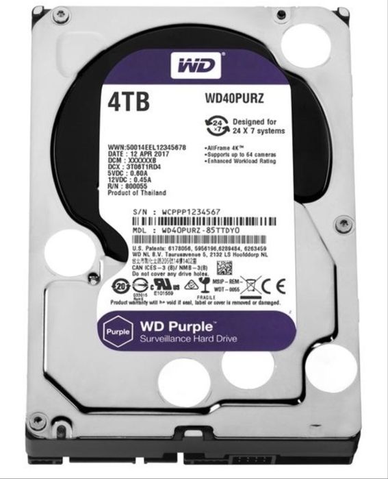 HDD 4TB WD Purple
