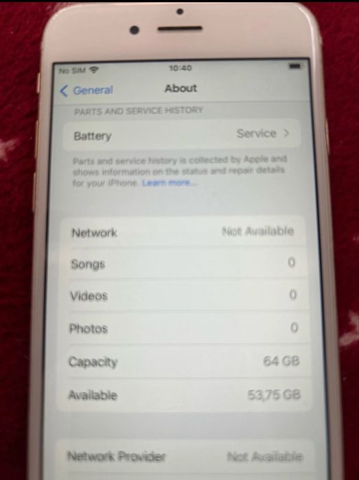 iphone 6S gold 64gb
