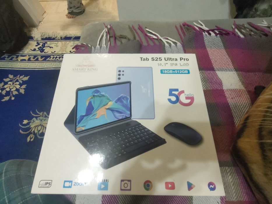 Продам планшет Tab S25 Ultra Rro 

Описание планшет хороший мало польз