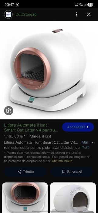 Litiera automata IHunt