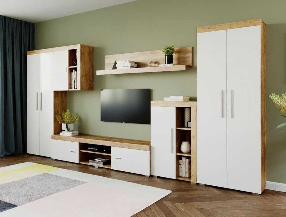 Mobila sufragerie-Living Milan C2 DUO Stejar