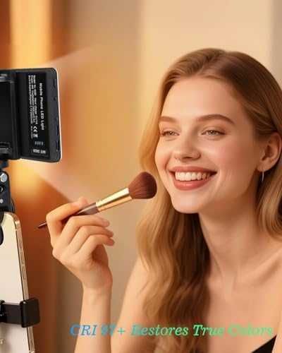 Нова селфи Портативна видео лампа 60 LED 2500-6500K 10 яркости 2200mAh