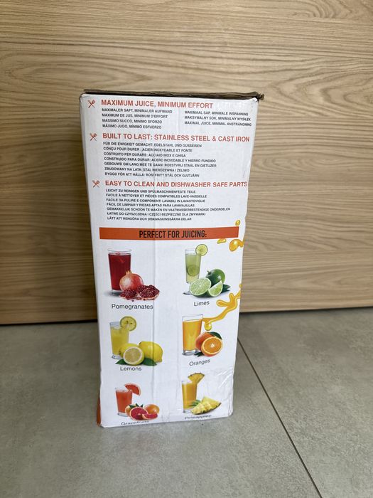 Zulay Kitchen Professional Cast Iron Juicer