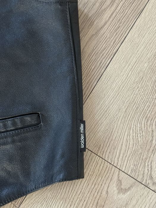 Vesta Piele Natural WALDEN MILLER Australia Negru Dama Femei | Marime