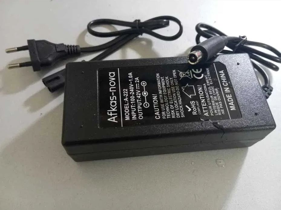 качественная зарядка на самокат 42v 2A и 3А