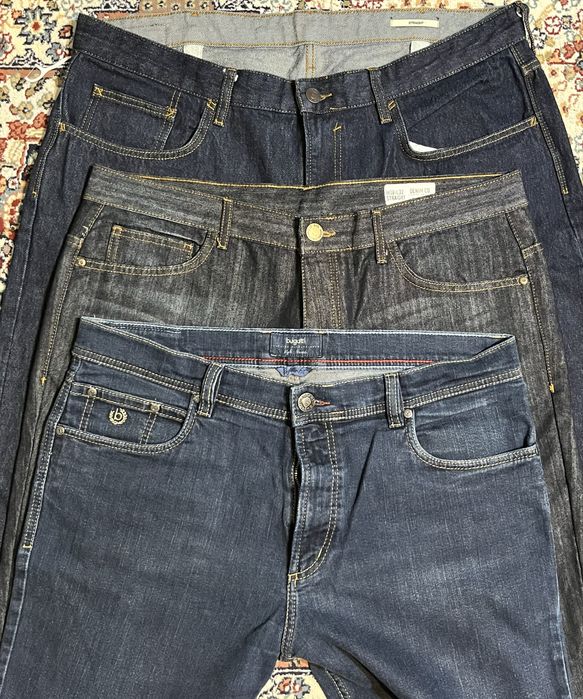 Джинсы Bugatti.  Denim co. и ESPRIT Мужские