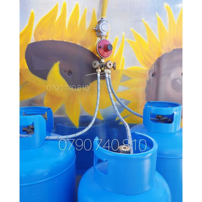 Kit complet 2,3,4 butelii GPL 50L/80L+accesorii pentru centrale