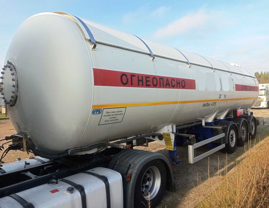 Газовоз, полуприцеп цистерна