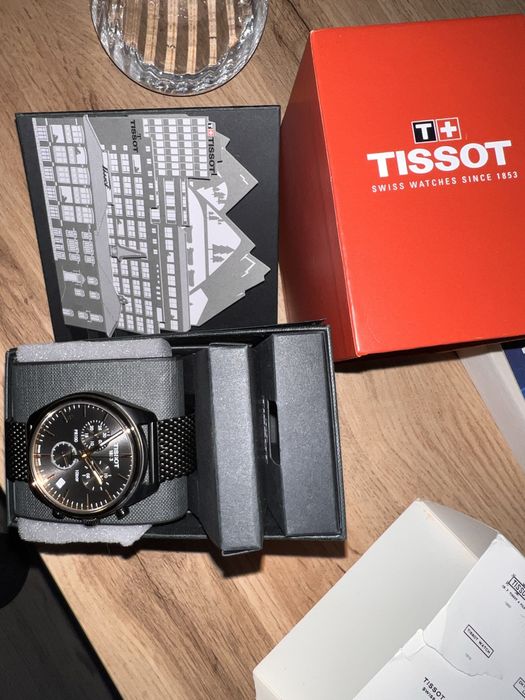 Tissot PR100 Chronograph – quartz, cutie +acte