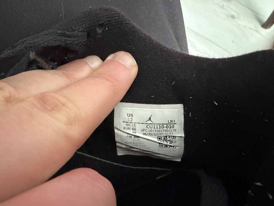 Оригинални маратонки/кецове Jordan Retro 4 Black Cat номер 46 стелка 29см