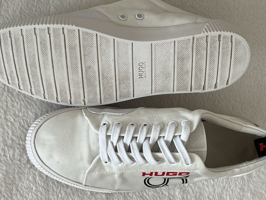 Sneakers HUGO Boss Zero Tenn TX93 Originali Alb Mărimea 42