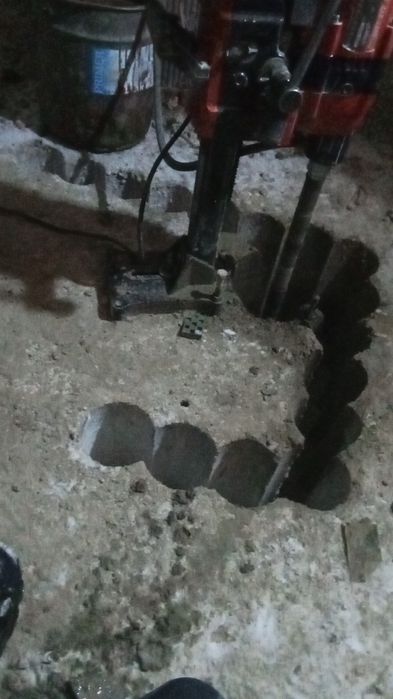 алмазное бурение по битону