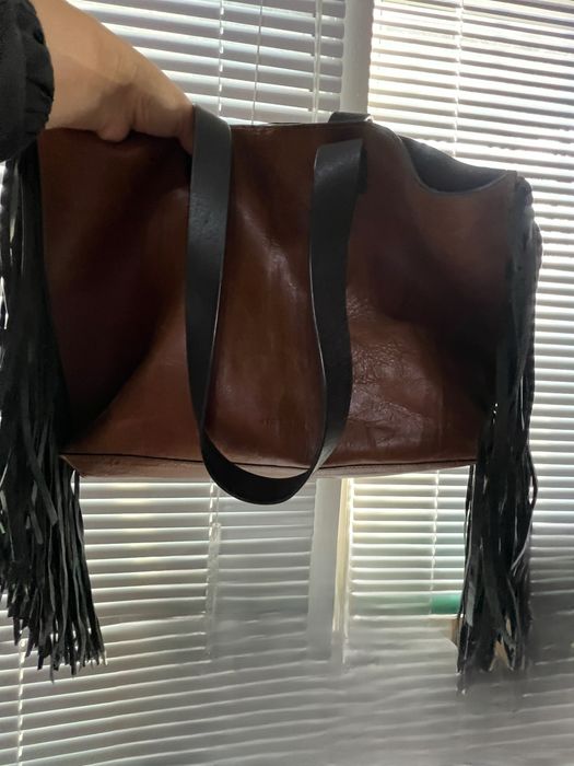 Продам кожаную  сумку