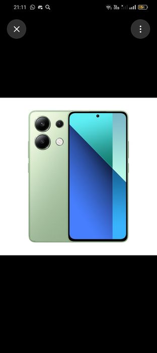 Redmi note 13 (зеленый)