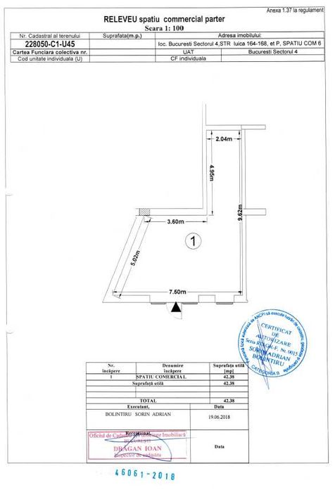 Spatiu Comercial Stradal de inchirat STREET MALL SUD PARK PLAZA Sector 4 Brancoveanu Luica Complex rezidential Sud Park City