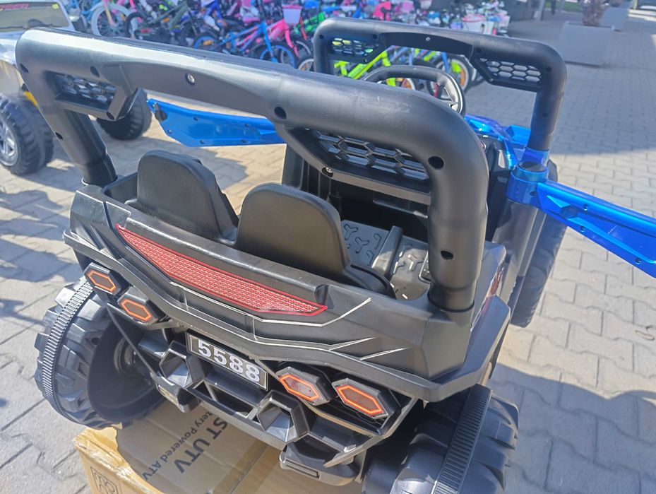 TEXAS акумулаторен джип Fast UTV син