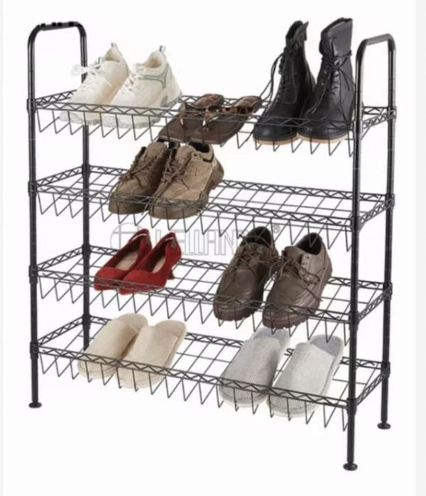 Обувница метталическая в хроме