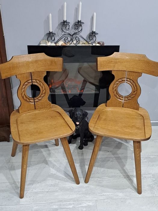 Столове с дърворезба- Австрия