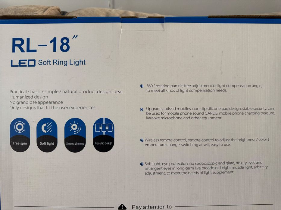 Продаётся Кольцевая Лампа