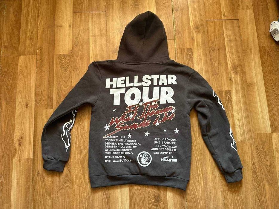 Hanorac Hellstar cu eticheta (nu Nike, Gucci, Adidas, Balenciaga)