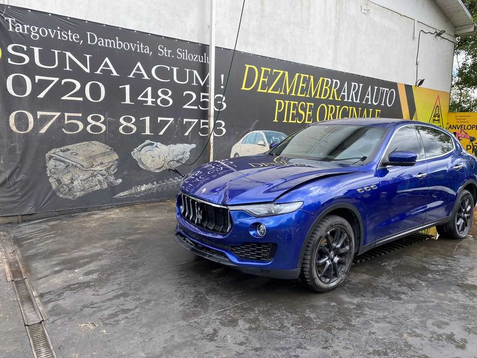 Dezmembrez Maserati LEVANTE 3.0i/usa/stopuri/faruri/grila/interior/jante/suspensie/comenzi/ceasuri/buton/navi