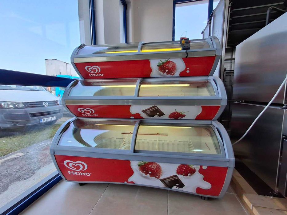 Употребяван троен фризер за сладолед IARP VISIMAX