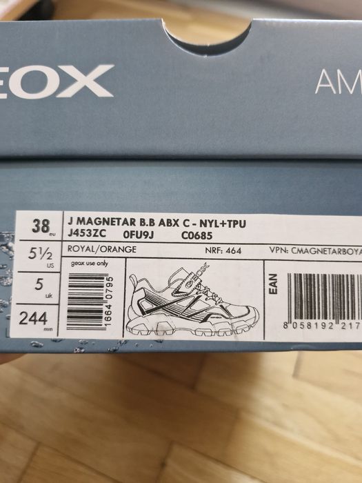 Нови Geox Amphibiox номер 38