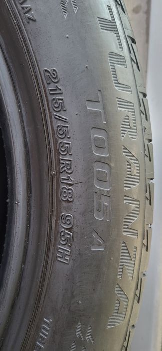 4 anvelope 215 55 18 bridgestone turanza 2022 6,5 mm