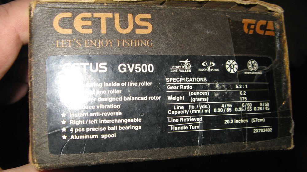 Tica Cetus GV 500 cu upgrade Penn ,Mitchell, DAM, ABU, Daiwa