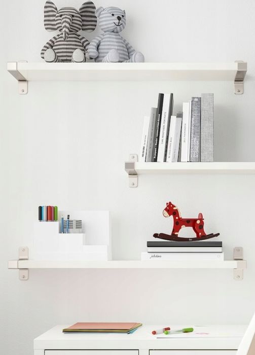 Polița (suport nichelat+raft)