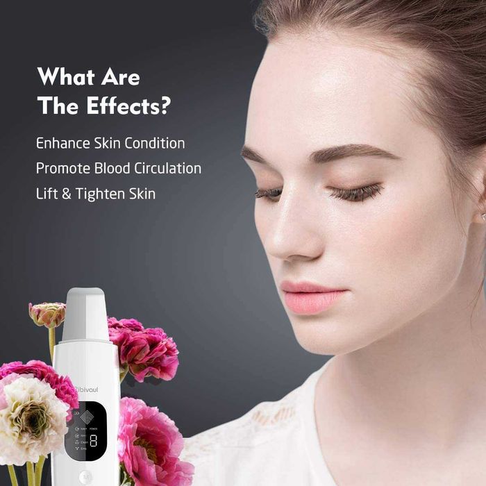 Dispozitiv de îndepărtare a punctelor negre cu ultrasunete, riduri