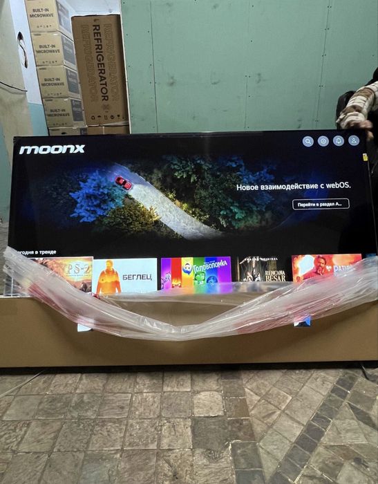 Телевизор moonx 65 TV со склада низком ценам + доставка