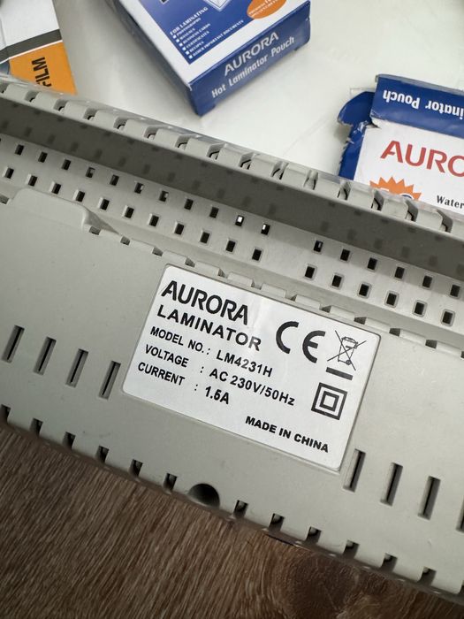 Ламинатор Aurora LM4231H с комплектом плёнок